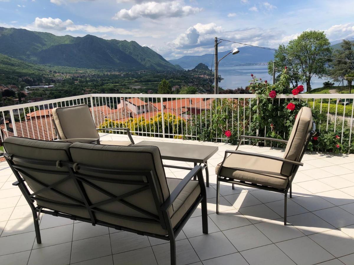Вилла Bellavista Brezzo Экстерьер фото